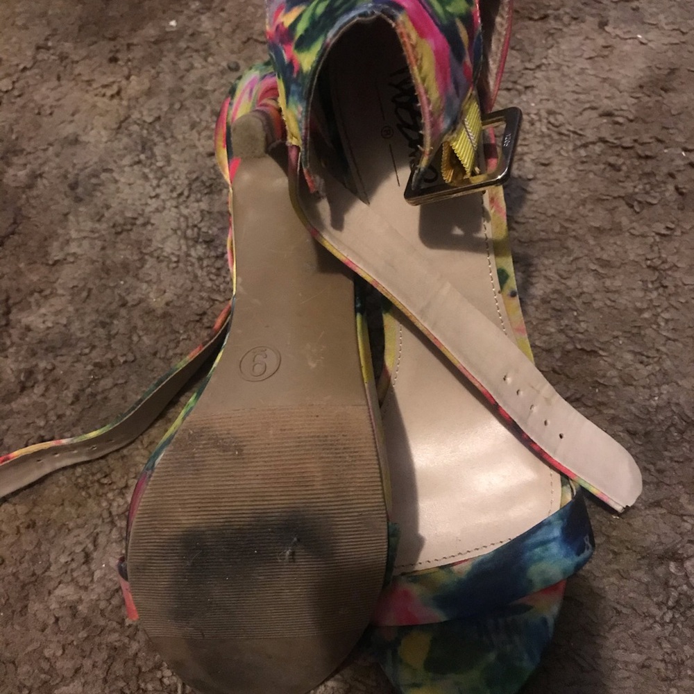 Multicolored Heels - Picture 2 of 2
